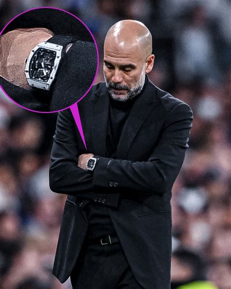 pep richard mille|Pep Guardiola is spotted wearing a £1.1MILLION .